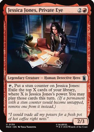 Jessica Jones, Private Eye (MSH-139) - [Marvel Super Heroes]