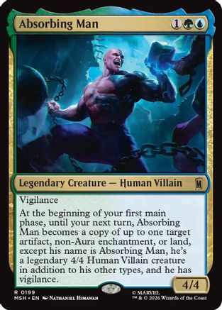 Absorbing Man (MSH-199) - [Marvel Super Heroes]
