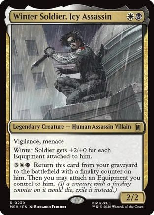 Winter Soldier, Icy Assassin (MSH-239) - [Marvel Super Heroes]