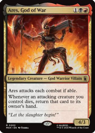 Ares, God of War (MSH-202) - [Marvel Super Heroes]