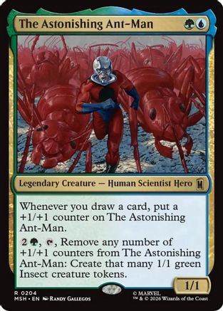 The Astonishing Ant-Man (MSH-204) - [Marvel Super Heroes] Foil
