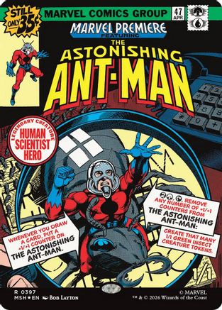 The Astonishing Ant-Man (Borderless) (MSH-397) - [Marvel Super Heroes] Foil