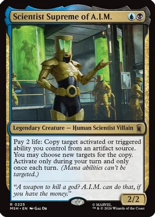 Scientist Supreme of A.I.M. (MSH-225) - [Marvel Super Heroes]