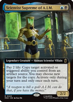Scientist Supreme of A.I.M. (Extended Art) (MSH-423) - [Marvel Super Heroes]