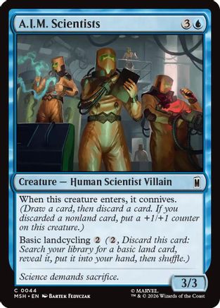 A.I.M. Scientists (MSH-044) - [Marvel Super Heroes]
