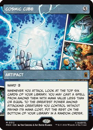 Cosmic Cube (Borderless) (0312) (MSH-312) - [Marvel Super Heroes]