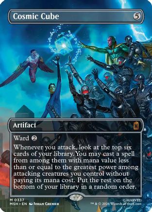 Cosmic Cube (Borderless) (0337) (MSH-337) - [Marvel Super Heroes]