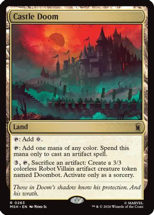 Castle Doom (MSH-263) - [Marvel Super Heroes] Foil