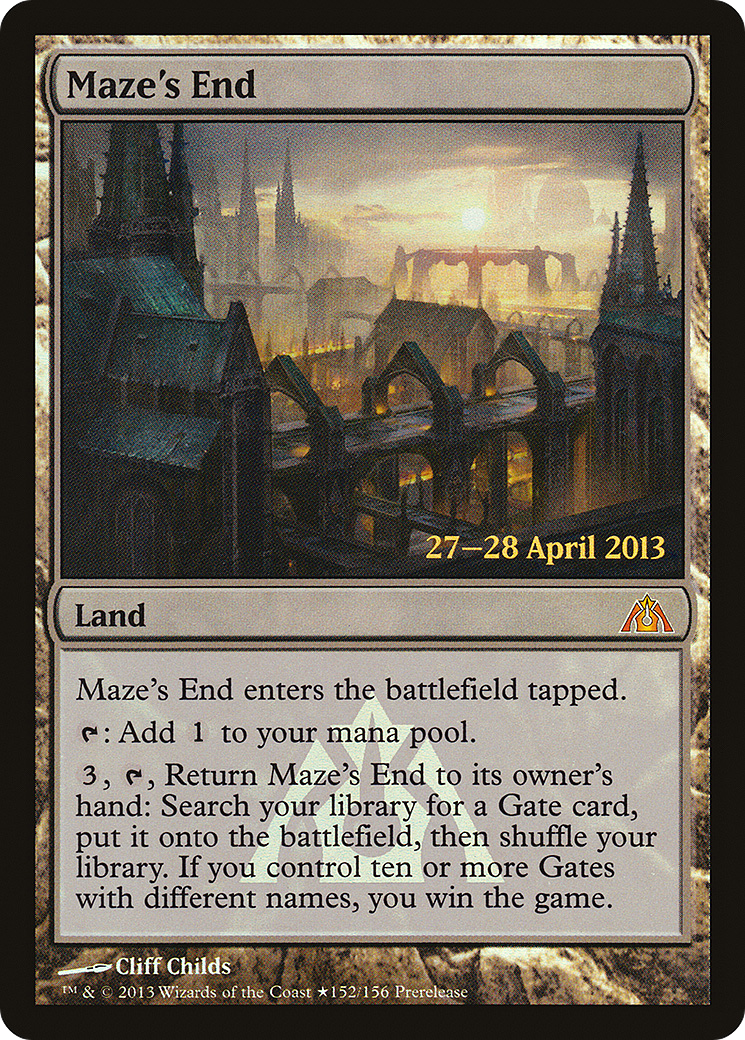 Maze's End (PRE-152★) - [Dragon's Maze Promos] Foil
