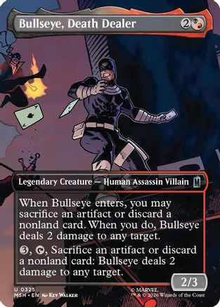 Bullseye, Death Dealer (Borderless) (MSH-325) - [Marvel Super Heroes]