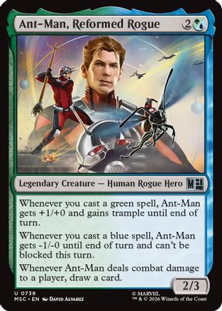Ant-Man, Reformed Rogue (MSH-739) - [Marvel Super Heroes]