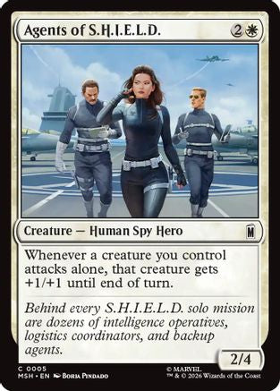 Agents of S.H.I.E.L.D. (MSH-005) - [Marvel Super Heroes] Foil
