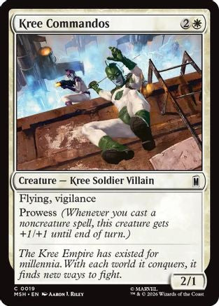 Kree Commandos (MSH-019) - [Marvel Super Heroes] Foil