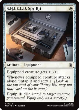 S.H.I.E.L.D. Spy Kit (MSH-036) - [Marvel Super Heroes] Foil