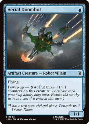 Aerial Doombot (MSH-043) - [Marvel Super Heroes]