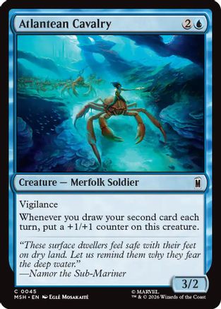 Atlantean Cavalry (MSH-045) - [Marvel Super Heroes]