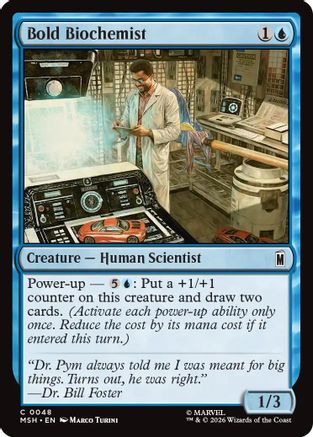 Bold Biochemist (MSH-048) - [Marvel Super Heroes] Foil