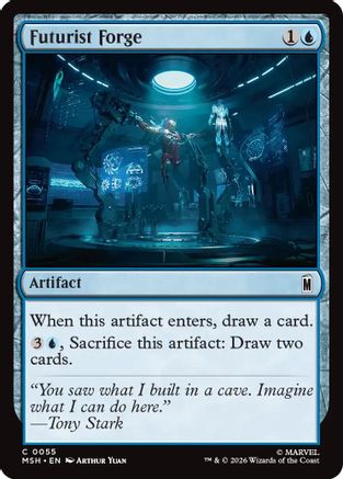 Futurist Forge (MSH-055) - [Marvel Super Heroes]