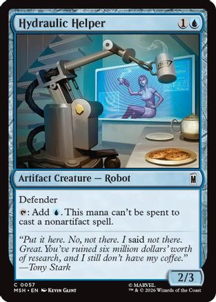 Hydraulic Helper (MSH-057) - [Marvel Super Heroes] Foil