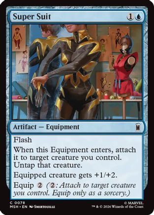 Super Suit (MSH-078) - [Marvel Super Heroes] Foil