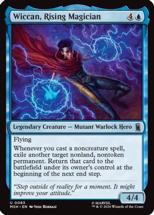Wiccan, Rising Magician (MSH-083) - [Marvel Super Heroes]