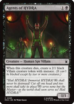 Agents of HYDRA (MSH-085) - [Marvel Super Heroes] Foil