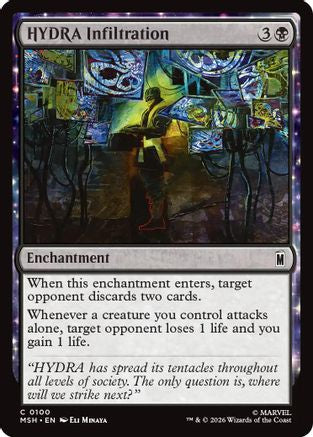 HYDRA Infiltration (MSH-100) - [Marvel Super Heroes] Foil