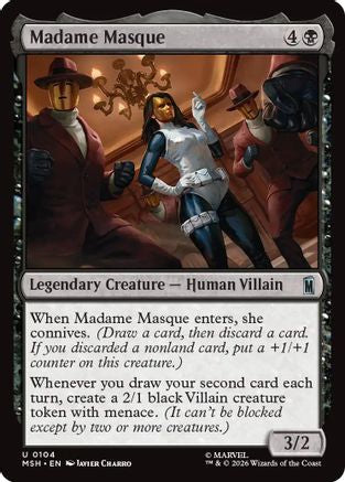 Madame Masque (MSH-104) - [Marvel Super Heroes] Foil