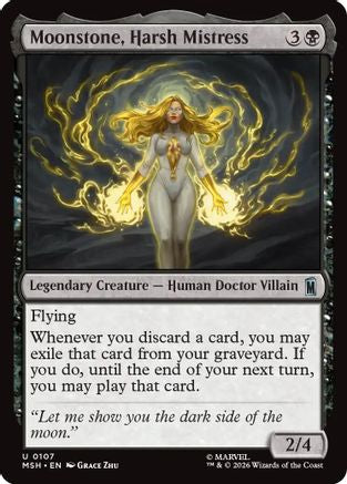 Moonstone, Harsh Mistress (MSH-107) - [Marvel Super Heroes]