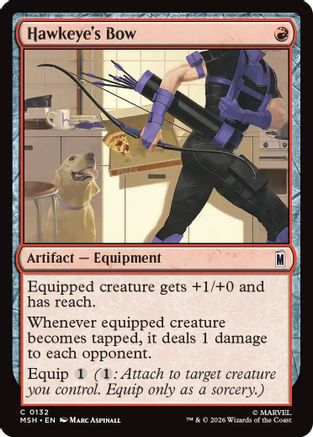 Hawkeye's Bow (MSH-132) - [Marvel Super Heroes]