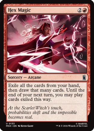 Hex Magic (MSH-133) - [Marvel Super Heroes] Foil