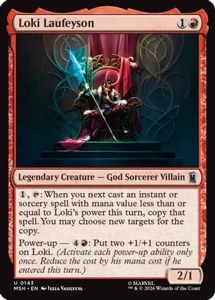 Loki Laufeyson (MSH-143) - [Marvel Super Heroes] Foil