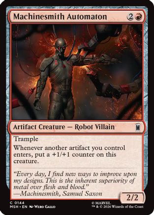 Machinesmith Automaton (MSH-144) - [Marvel Super Heroes]