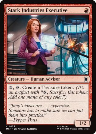 Stark Industries Executive (MSH-153) - [Marvel Super Heroes]