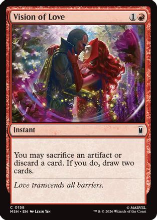 Vision of Love (MSH-158) - [Marvel Super Heroes]