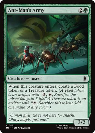 Ant-Man's Army (MSH-161) - [Marvel Super Heroes] Foil