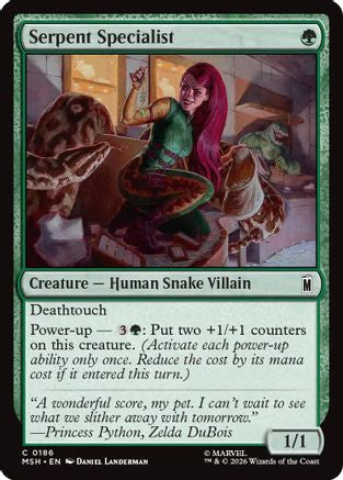 Serpent Specialist (MSH-186) - [Marvel Super Heroes]
