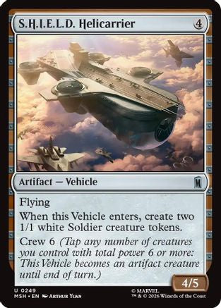 S.H.I.E.L.D. Helicarrier (MSH-249) - [Marvel Super Heroes] Foil