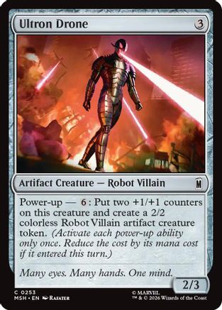 Ultron Drone (MSH-253) - [Marvel Super Heroes]