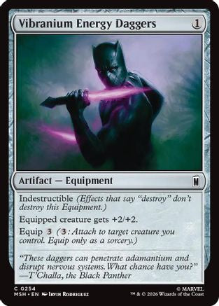 Vibranium Energy Daggers (MSH-254) - [Marvel Super Heroes] Foil