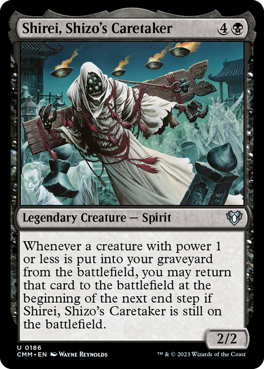Shirei, Shizo's Caretaker (CMM-186) - [Commander Masters]