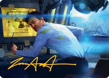 Bruce Banner Art Card (Gold-Stamped Signature) (AAMSH-004) - [Art Series: Marvel Super Heroes]