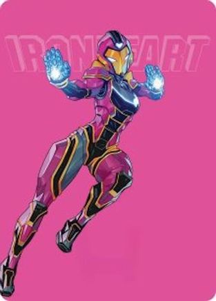 Ironheart, Clever Champion Art Card (AAMSH-023) - [Art Series: Marvel Super Heroes]