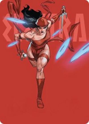 Elektra, Daughter of the Hand (AAMSH-025) - [Art Series: Marvel Super Heroes]
