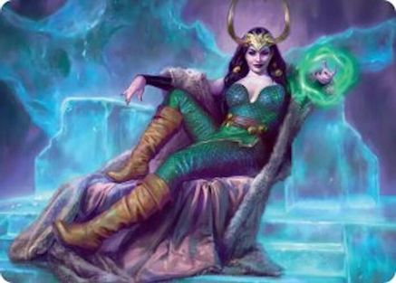 Lady Loki, Agent of Chaos Art Card (AAMSH-033) - [Art Series: Marvel Super Heroes]