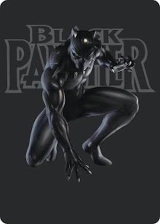 Black Panther, Hope Enduring Art Card (AAMSH-027) - [Art Series: Marvel Super Heroes]