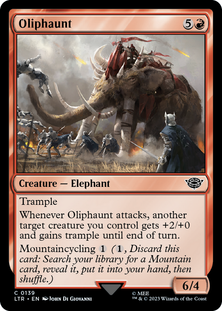 Oliphaunt (LTR-139) - [The Lord of the Rings: Tales of Middle-earth]