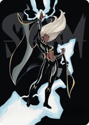 Storm, Windrider Art Card (AAMSH-030) - [Art Series: Marvel Super Heroes]