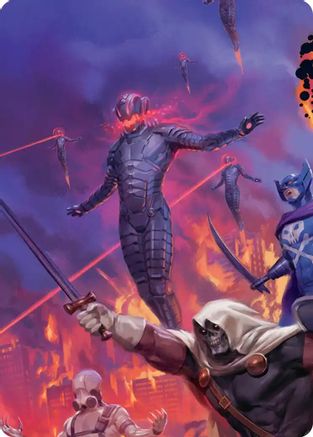 Ultron, Machine Overlord Art Card (AAMSH-007) - [Art Series: Marvel Super Heroes]