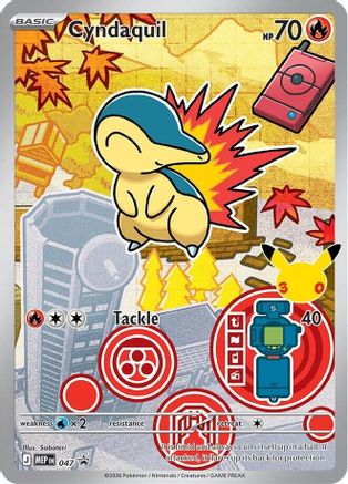 Cyndaquil - 047 (47) [ME Mega Evolution Promo] Holofoil